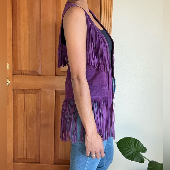 Suede fringe vest - Picture 5 of 7